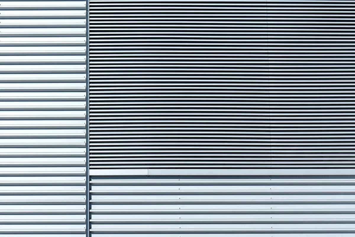 Commercial metal panel exterior