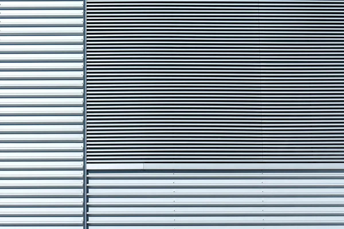 Commercial metal panel exterior