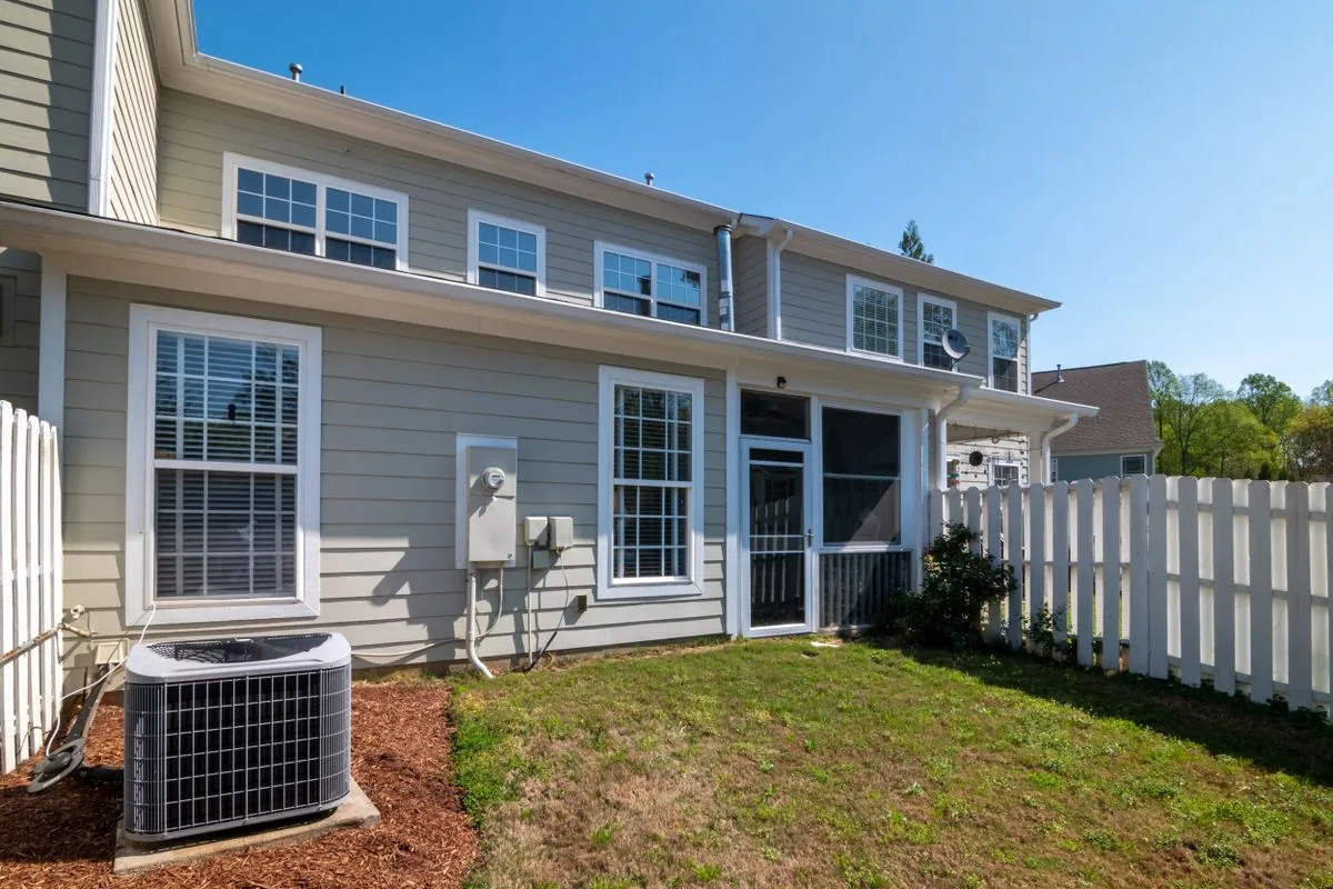 Completed residential exterior with new siding